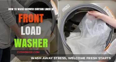 Easy Steps to Wash Your Shower Curtain Liner in a Front Load Washer