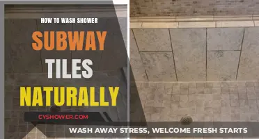 Natural Cleaning Tips: Effortlessly Wash Shower Subway Tiles at Home