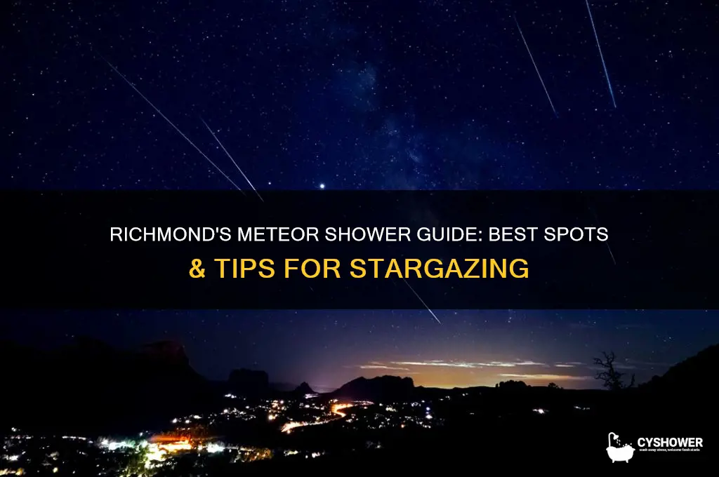 how to watch meteor shower richmond