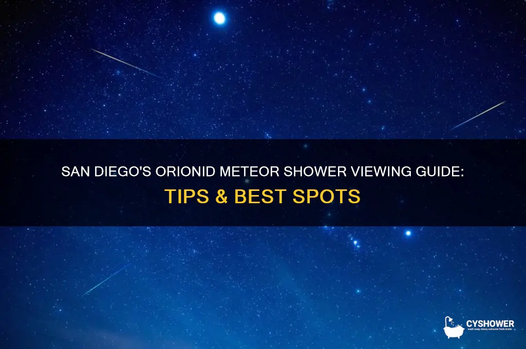 how to watch the orionid meteor shower san diego