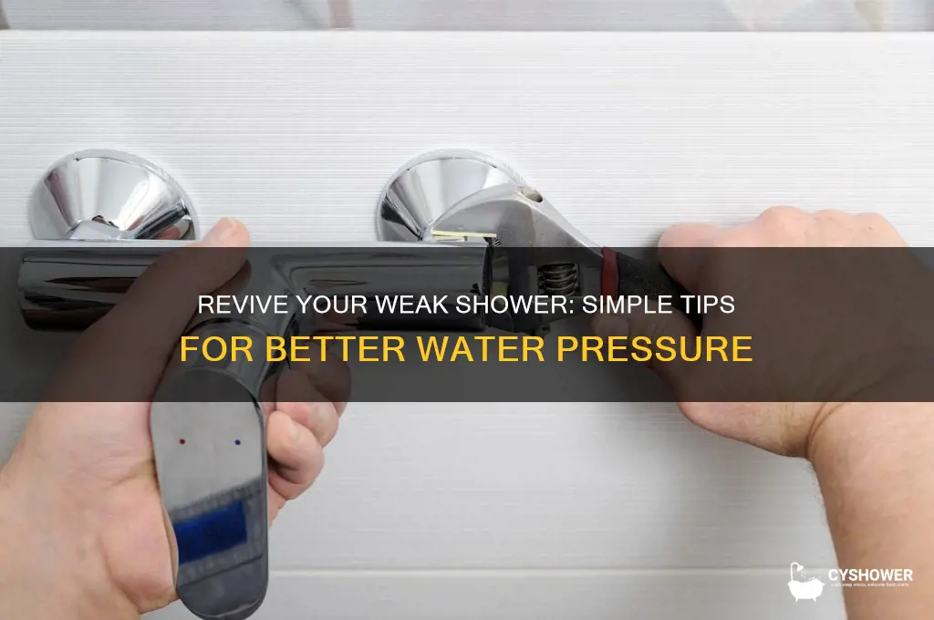how to water poor shower