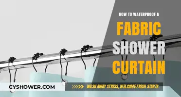 Easy DIY Guide: Waterproofing Your Fabric Shower Curtain Effectively