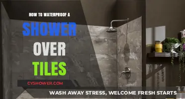 Waterproof Your Shower Over Tiles: A Step-by-Step DIY Guide