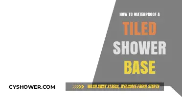 Effective Waterproofing Techniques for Your Tiled Shower Base