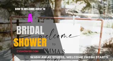 Warm Welcomes: Creative Ideas to Greet Guests at a Bridal Shower