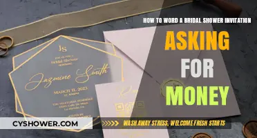 Elegant Wording Tips for Bridal Shower Invites Requesting Monetary Gifts