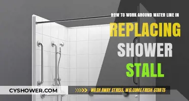 Replacing Your Shower Stall: Navigating Water Line Challenges with Ease