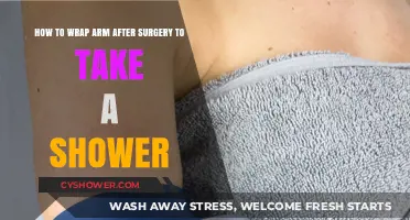 Post-Surgery Shower Guide: Safely Wrapping Your Arm for Healing and Hygiene