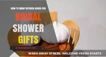 Creative Kitchen Gift Wrapping Ideas for Bridal Shower Presents