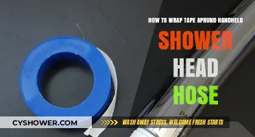 Easy DIY Guide: Wrapping Tape Around Your Handheld Shower Hose