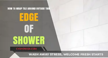 Wrapping Tile Around Shower Edges: A Step-by-Step Guide for Thin Walls