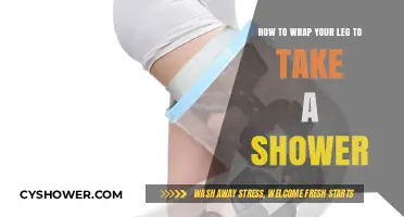 Easy Shower Wrap: Protect Your Leg Injury While Bathing