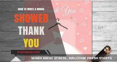 Crafting Heartfelt Bridal Shower Thank You Notes: Tips and Ideas