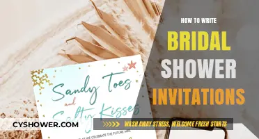 Crafting Perfect Bridal Shower Invitations: Tips, Wording, and Design Ideas