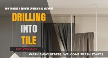 No-Drill Shower Curtain Rod Installation: Tile-Friendly Hanging Tips