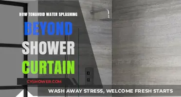 Prevent Shower Splashes: Tips to Keep Water Inside the Curtain