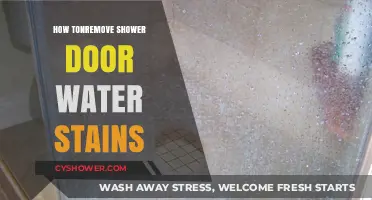 Effective Ways to Remove Water Stains from Shower Doors