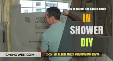 DIY Shower Tile Backer Board Installation: Step-by-Step Guide