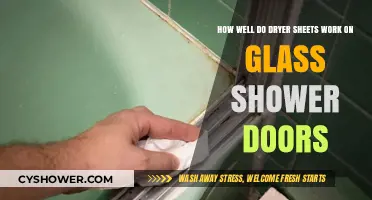 Dryer Sheets on Glass Shower Doors: Effective Cleaning Hack or Myth?