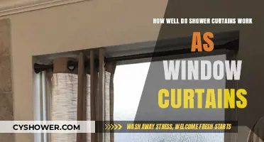 Shower Curtains as Window Curtains: Practical or Problematic?
