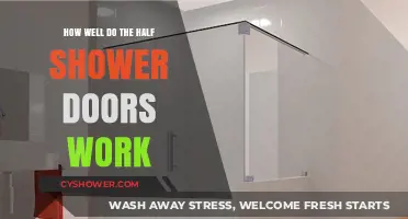 Half Shower Doors: Functionality, Pros, Cons, and Installation Tips