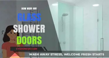 Standard Glass Shower Door Widths: A Comprehensive Guide for Homeowners