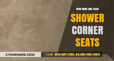 Tiled Shower Corner Seats: Understanding Standard Widths for Comfort and Design