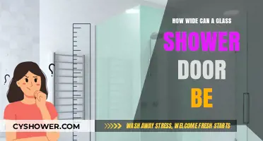 Maximize Your Shower Space: Ideal Width for Glass Shower Doors