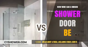 Maximizing Space: Ideal Widths for Hinged Shower Doors Explained