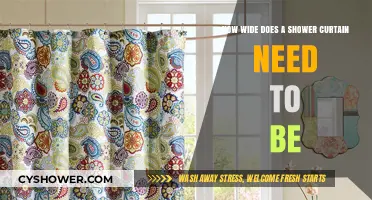 Choosing the Right Shower Curtain Width for Your Bathroom