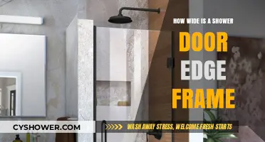 Understanding Shower Door Edge Frame Widths for Your Bathroom Design