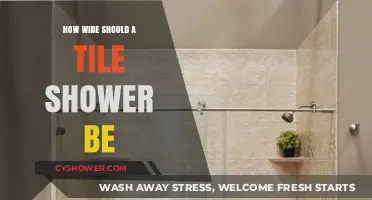 Choosing the Perfect Width for Your Tile Shower: Expert Tips