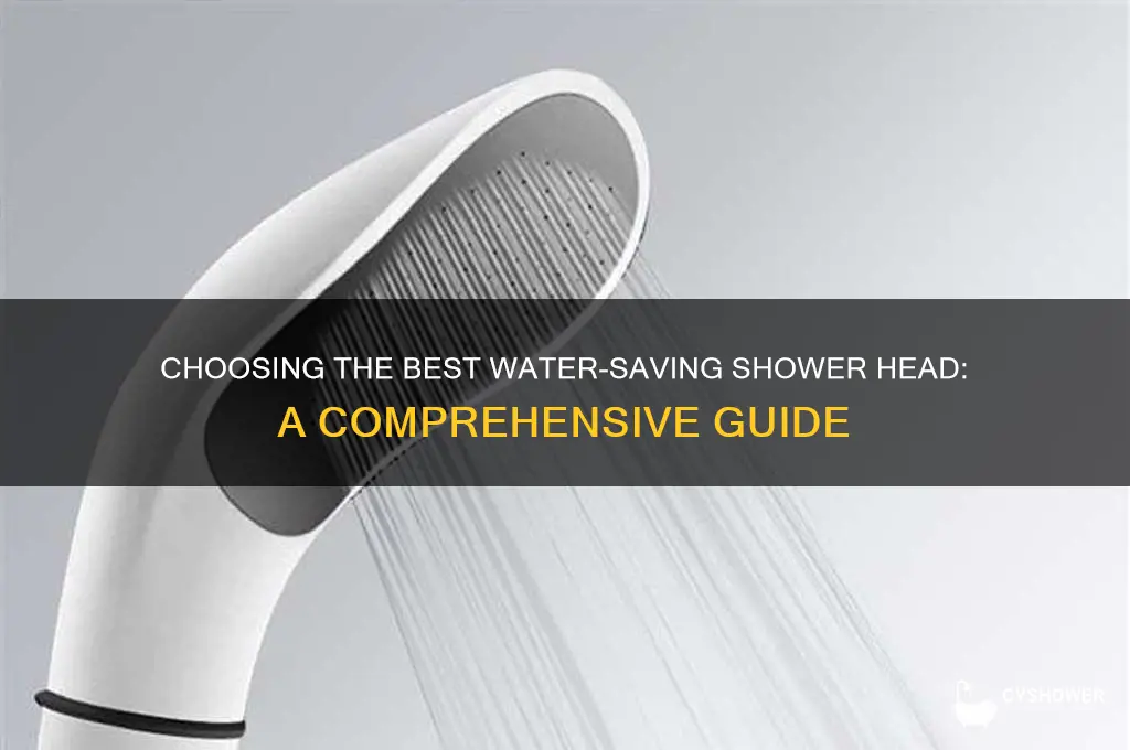 how yo determine water saving shower head