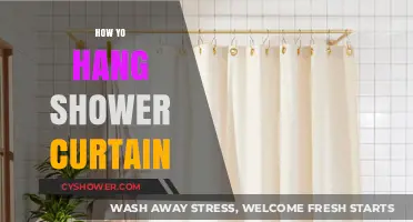 Master the Art: How to Hang a Shower Curtain Perfectly