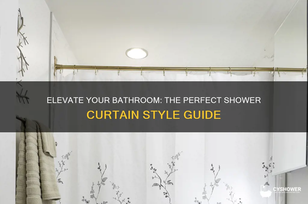 how your shower curtain should look