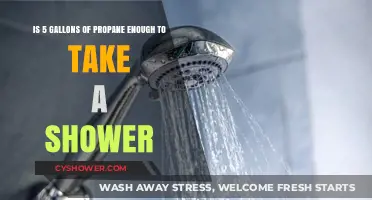 Propane Shower Efficiency: Is 5 Gallons Sufficient for Hot Water?