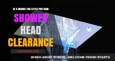 Is 5 Inches Enough Clearance for Your Rain Shower Head?