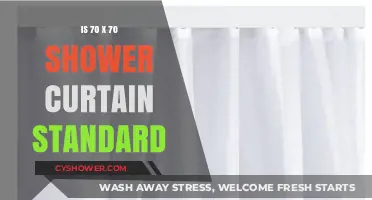 Standard Shower Curtain Sizes: Is 70 x 70 the Right Fit?
