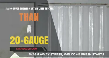 10-Gauge vs. 20-Gauge: Which Shower Curtain Liner is Thicker?