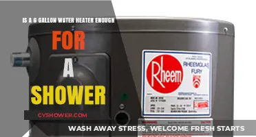 Is a Six-Gallon Water Heater Sufficient for Your Shower Needs?