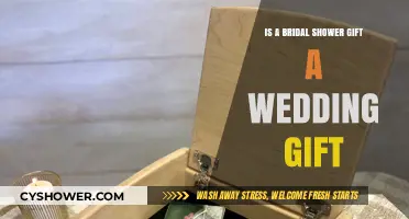 Bridal Shower Gift vs. Wedding Gift: Are They the Same?