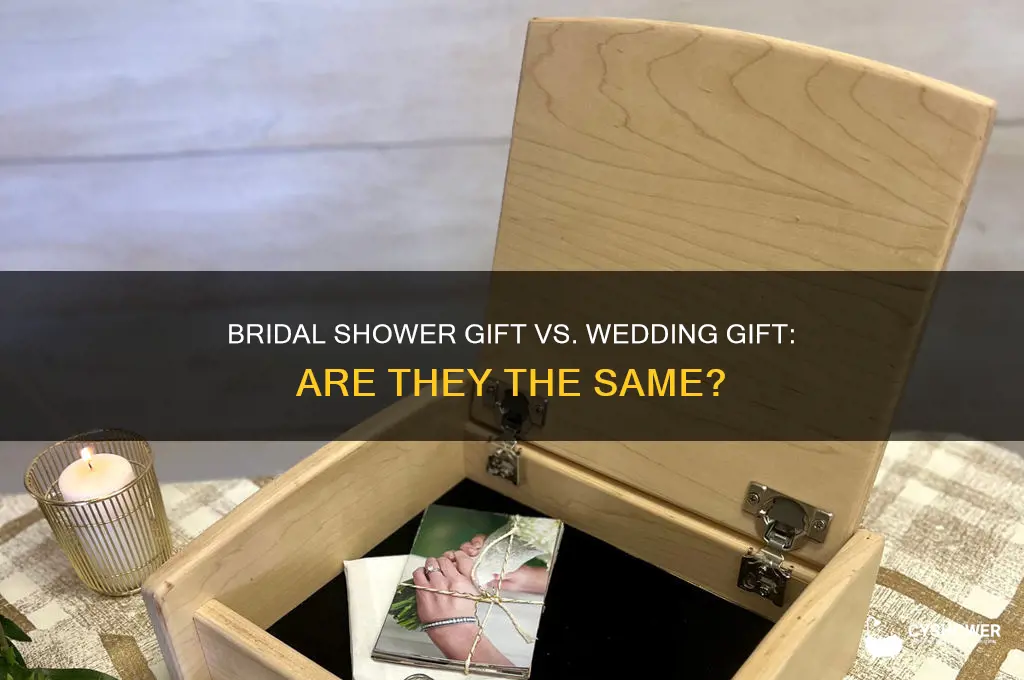 is a bridal shower gift a wedding gift