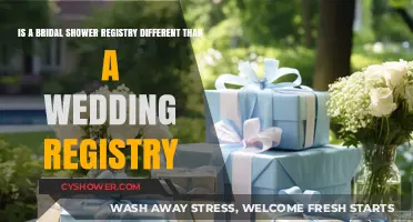 Bridal Shower vs. Wedding Registry: Key Differences Explained