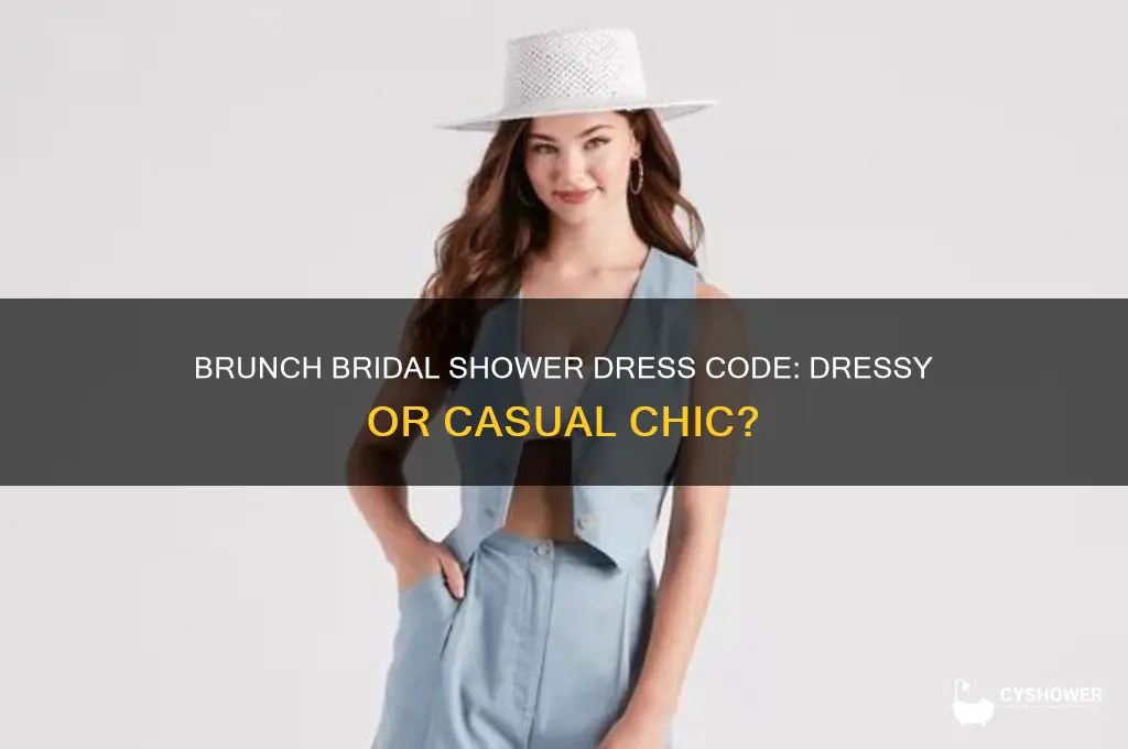 is a brunch bridal shower dressy