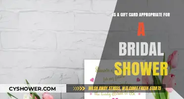 Is a Gift Card a Thoughtful Bridal Shower Present? Pros and Cons