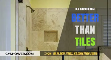 Shower Base vs. Tiles: Which Bathroom Option Reigns Supreme?