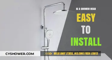Can You Install a Shower Head Easily? A Quick Guide