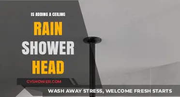 Enhance Your Bathroom Experience: Benefits of Adding a Ceiling Rain Shower Head