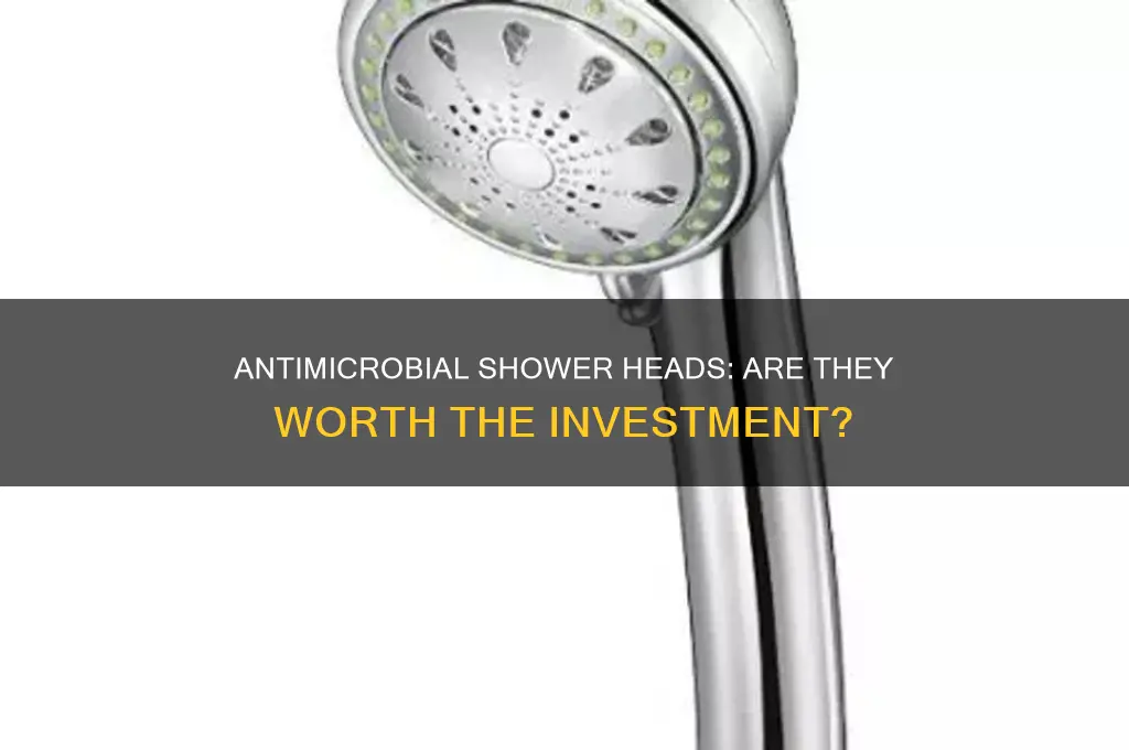 is antimicrobial shower head good