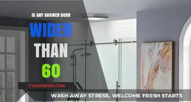 Exploring Shower Door Widths: Are Any Options Wider Than 60 Inches?